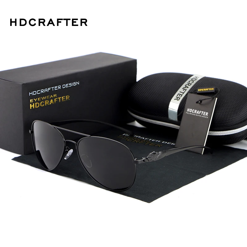 Очки солнцезащитные HDCRAFTER женские поляризационные классические роскошные