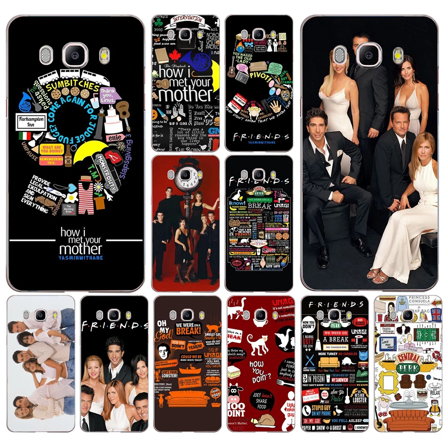 

147FG Friends TV Show Funny Central Perk Soft Silicone Tpu Cover phone Case for Samsung j3 j5 j7 2016 2017 j330 j2 j6 Plus 2018