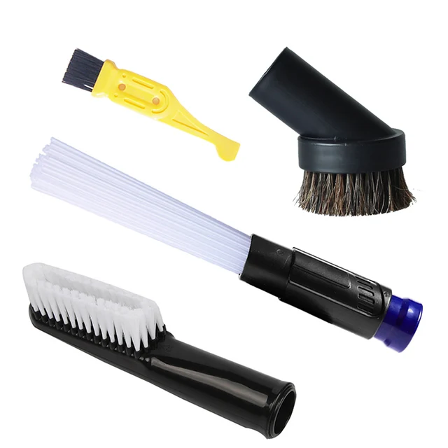 32mm Soft Bristle Dust Brush For Universal Vacuum Cleaner Attachment