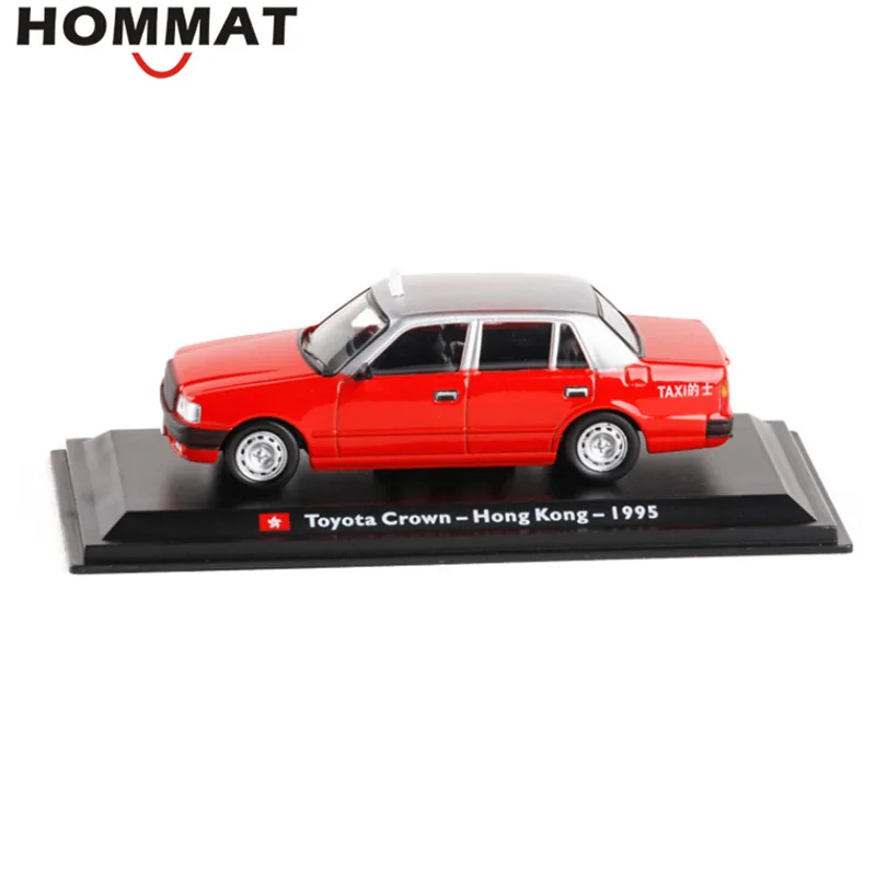 HOMMAT имитация 1:43 Toyota Crown Гонконг 1995 такси сплав литая модель игрушечного