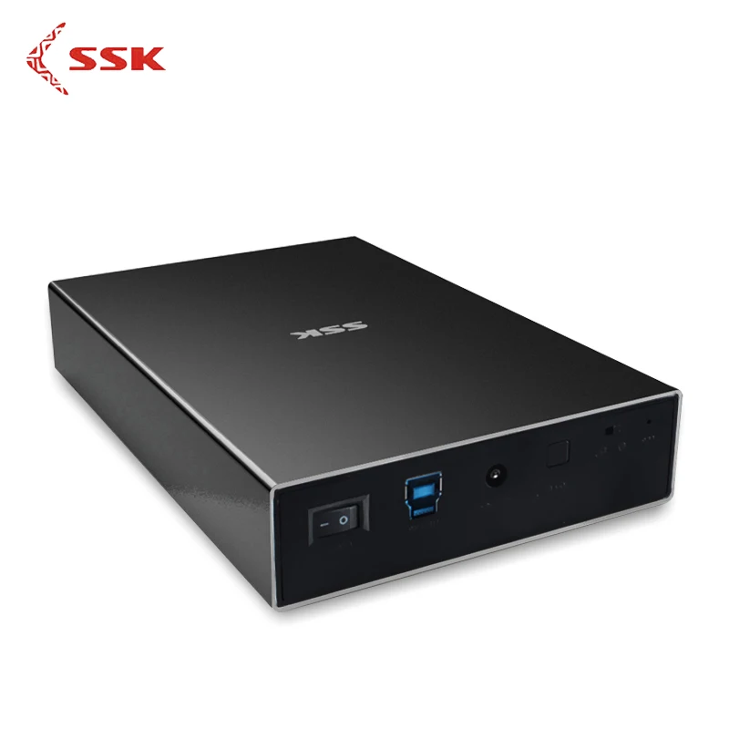 

SSK HDD Enclosure 3.5 Inch SATA To 3.0 USB Internal SSD to External Hard Drive Disk Case HE-S3300 Hard Disk Box for OTB Computer