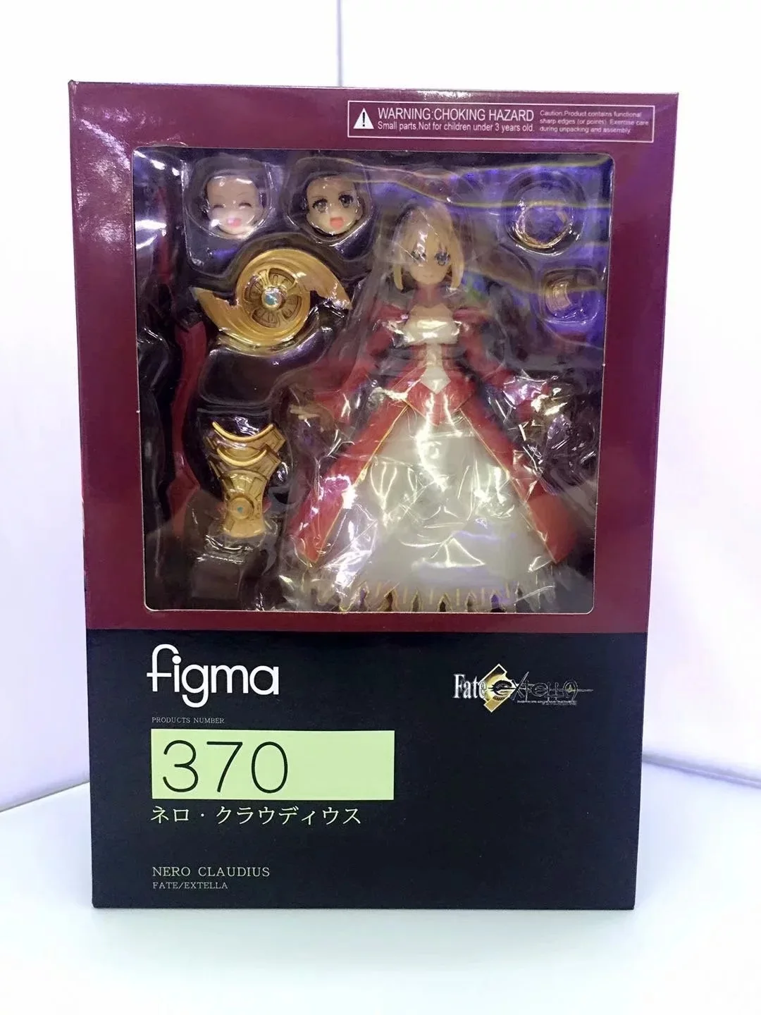 Anime Fate/Extella Saber figma 370 Nero Claudius Caesar PVC Figure New Boxed 6" 