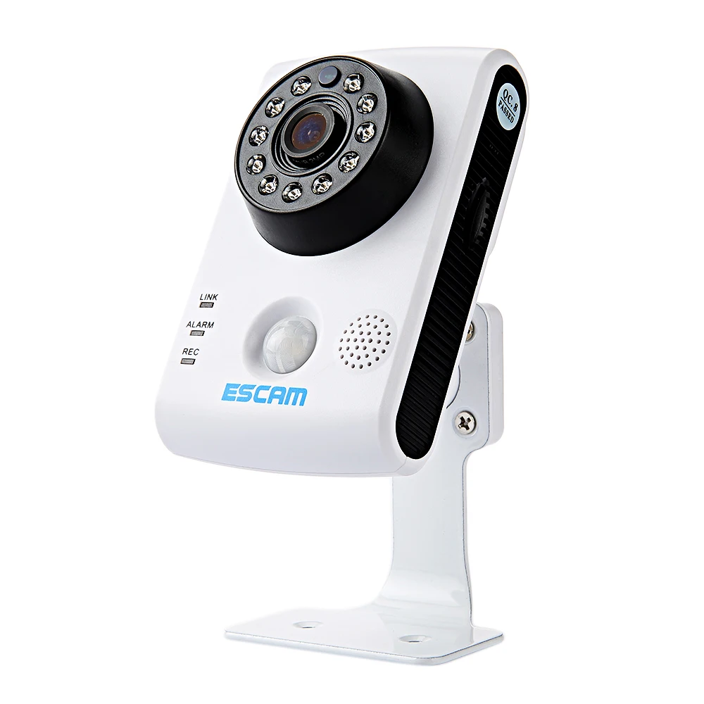 ESCAM QF502 IP Camera P2P HD 720P WiFi IR Cut Night Vision IP Security