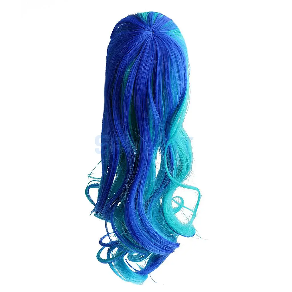 SPMART Милая фантазия мечта волнистые кудрявые волосы парик парики для 1/6 кукол-окружность головы около 27-28 см