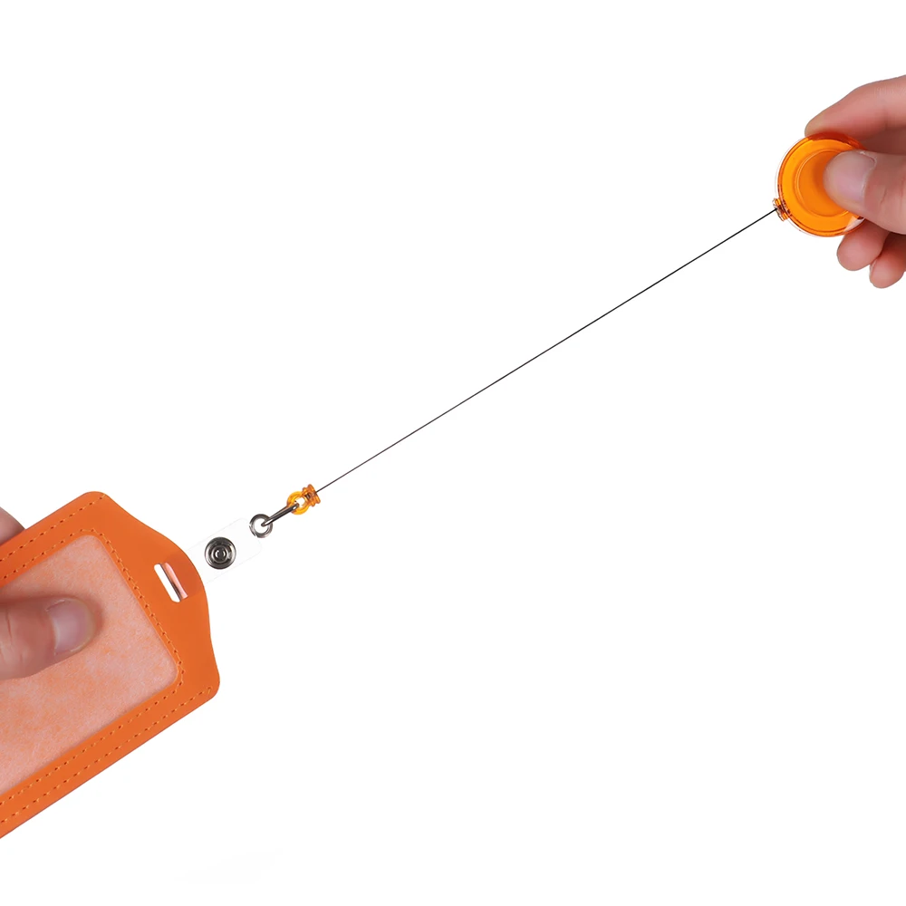 Новые банковские держатели для кредитных карт для мужчин и женщин, автобусные держатели для ID карт, идентификационные значки с выдвижной катушкой, бирки, офисные принадлежности