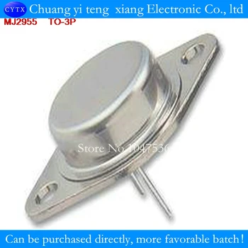 

PNP type transistor MJ2955 15A100V 115W TO3 gold seal 100% good 10PCS/LOT