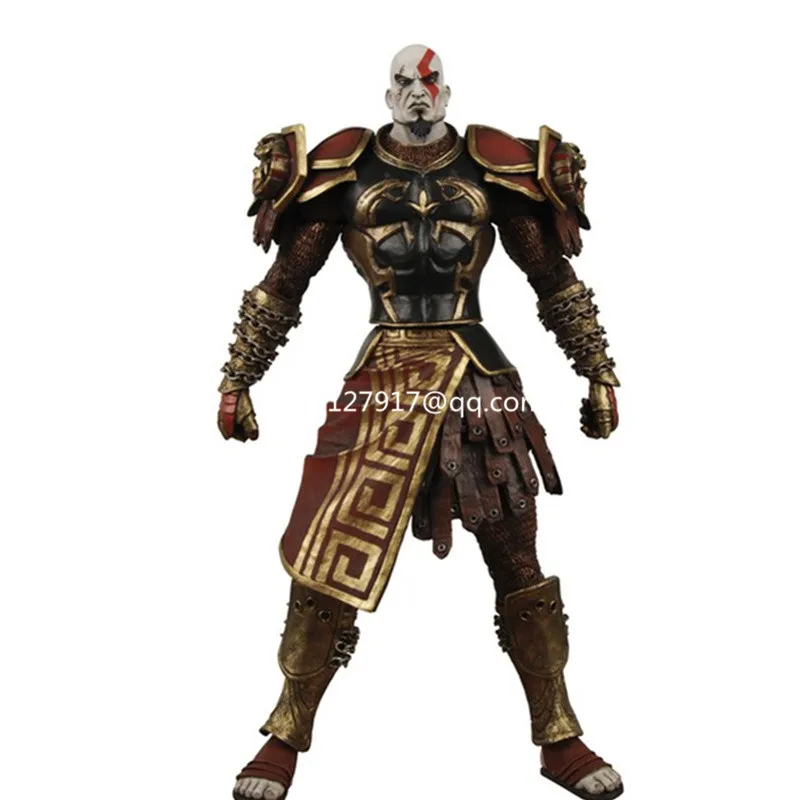 7 дюймов Высокое качество NECA God of War 2 II Kratos Armor Медуза/нож пламя ПВХ фигурка