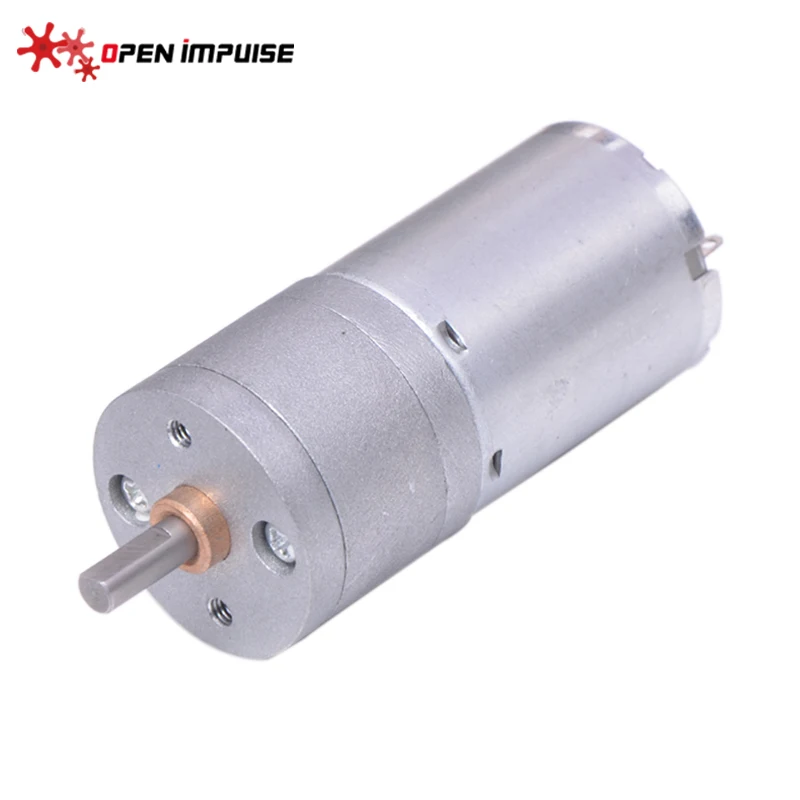 

JGA25-370 DC Gearmotor (50 RPM at 12 V)