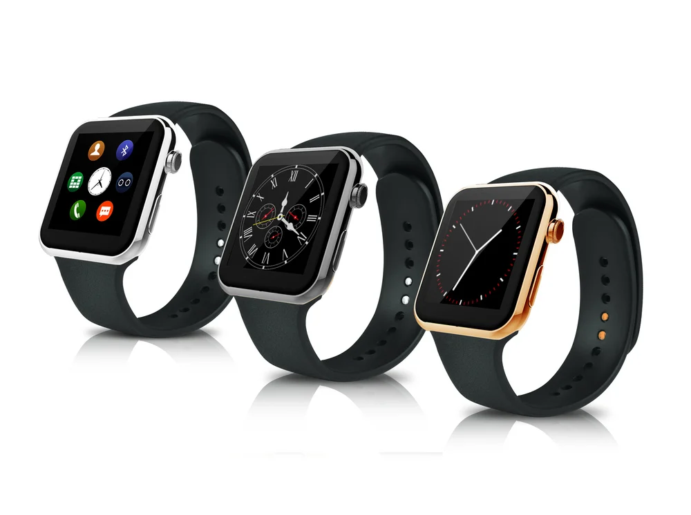 A9 font b Smartwatch b font Bluetooth Smart watch For Apple For iPhone For Samsung Android