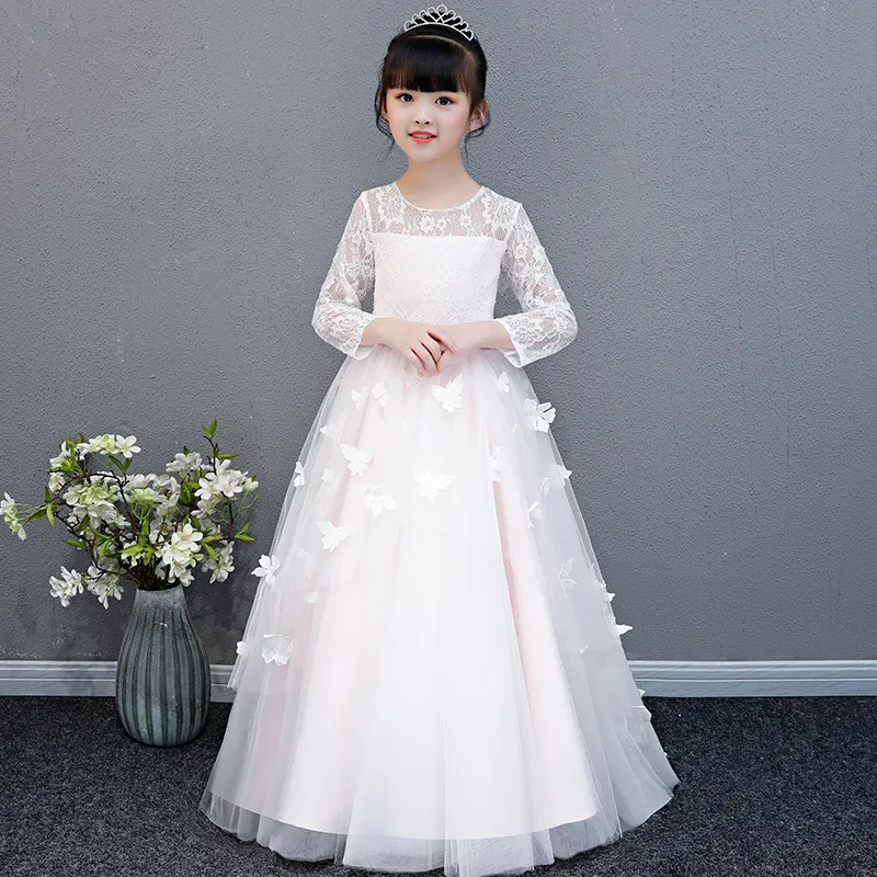 2018Autumn Winter Children Girls Long Sleeves Birthday