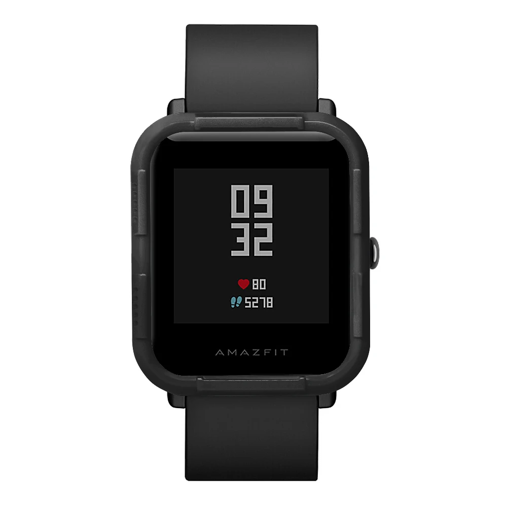 Чехол из поликарбоната для Huami Amazfit Bip чехол протектор для Xiaomi Amazfit Bip Молодежные умные часы Аксессуары Защитный Корпус рамка рукав