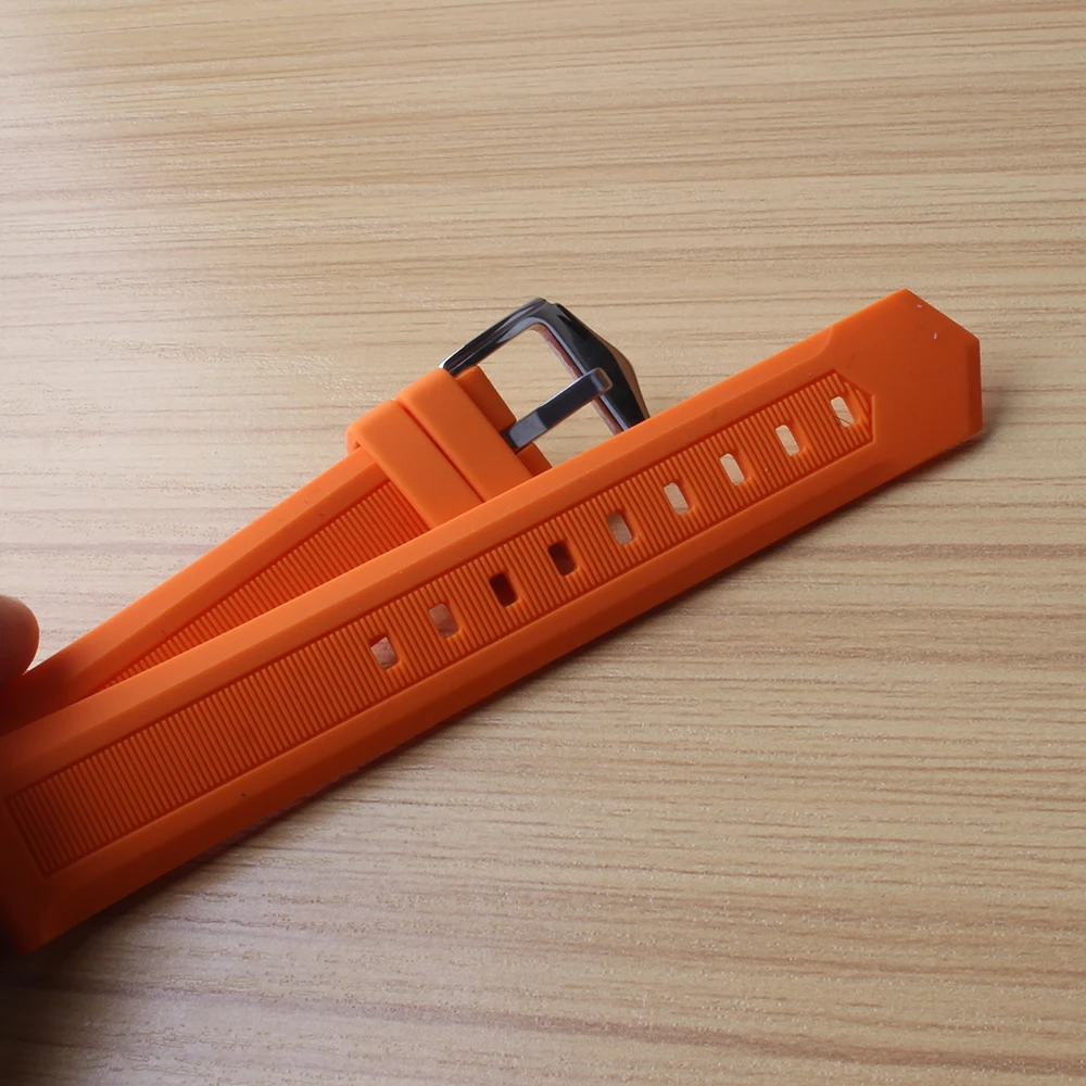 Soft rubber Watchbands Watch accessories fit sport watches men women