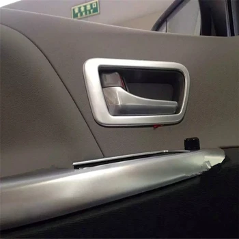 

WELKINRY car auto cover for Toyota Sienna 2015 2016 2017 2018 2019 2020 ABS chrome front interior door cup bowl handle trim