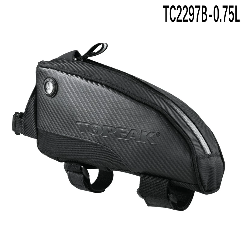 TOPEAK велосипедный передний пакет трубка гидроизоляционное оборудование TC2296B/TC2297B средний и большой размер горный велосипед дорожный автомобиль сумка - Цвет: TC2297B-0.75L