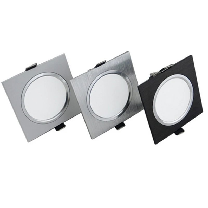 10 шт. светодиодный потолочный светильник 7 Вт 9 12 220 В|lighting square led|led light leddownlight 9w led |