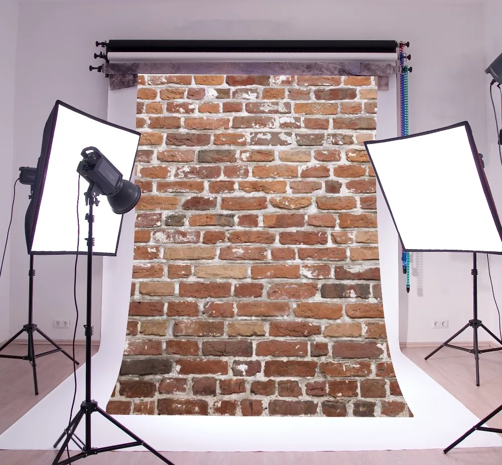 

SHENGYONGBAO Brick Wall theme Art Cloth Custom Photography Backdrops Prop Digital Printed Photography Background LT90