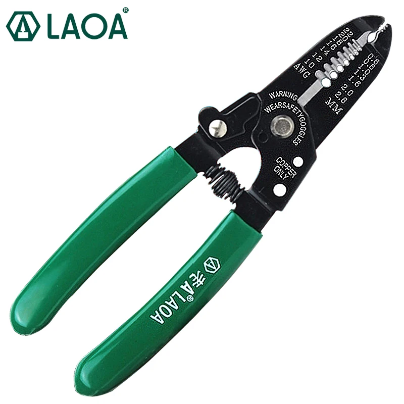 LAOA 7inch Multi-function Wire Stripping Pliers Light crimping tool 0.6-2.6MM Electric | Инструменты