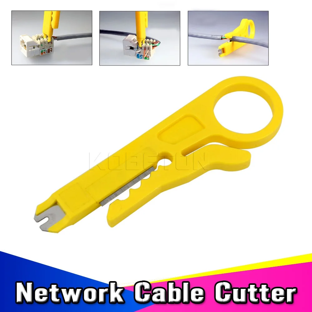 

Multi Tools Cut Line Pocket Multitool 1pcs High Quality Rotary Punch Down Network UTP Cable Cutter Crimper Pliers Crimping Tool