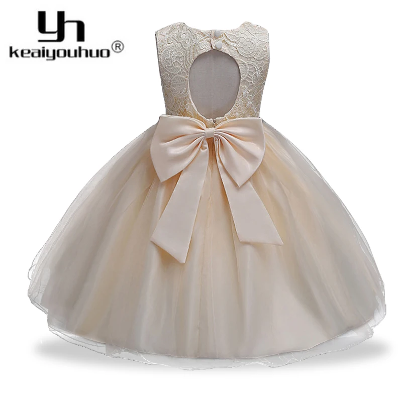 

Flower Girls Wedding Dress For Girls Elegant Princess Dress Kids Evening Party Dresses Children Clothing 3 4 5 6 7 8 9 10 Year