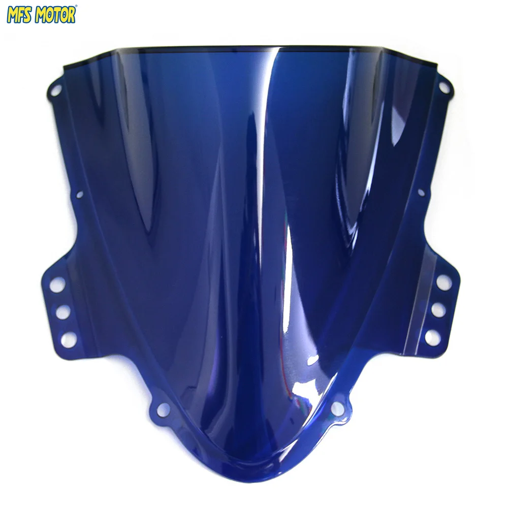 

Motorcycle Part Double Bubble Windshield/Windscreen - Blue For Suzuki GSXR 1000 K5 2005 2006 05 06