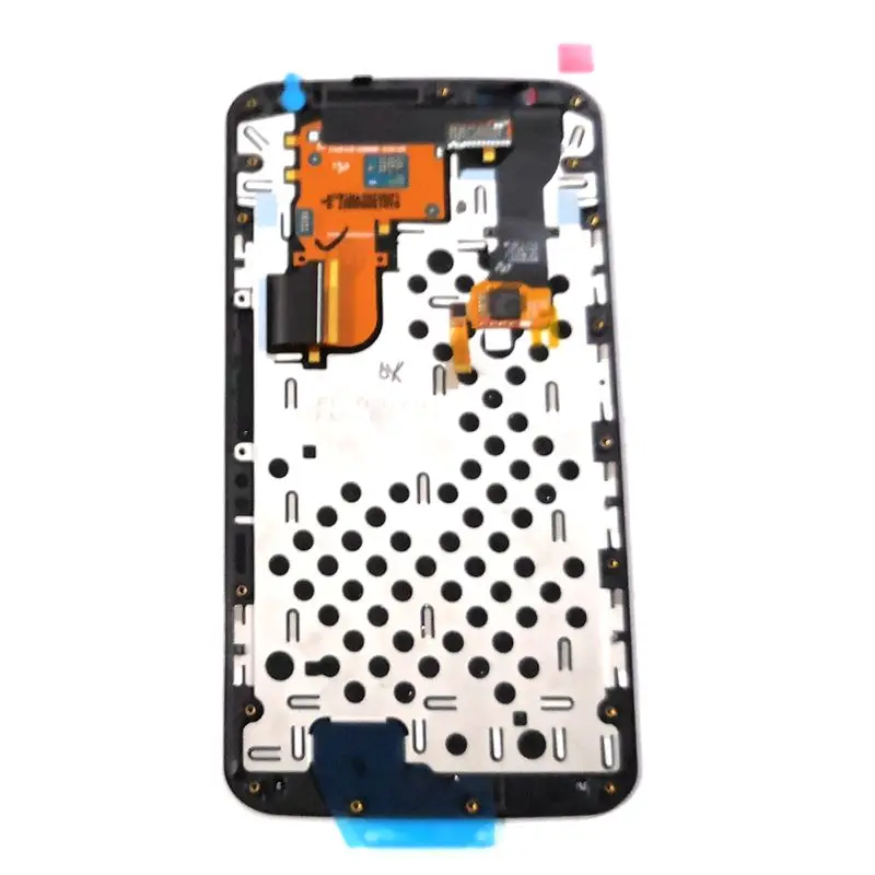 Для motorola Google Nexus 6 XT1100 XT1103 ЖК-экран + дигитайзер Сенсорная стеклянная рамка в сборе