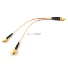 1 шт. гнездо Sma Мужской соединитель коаксиальный кабель RG316 15 см для 4G антенный модем
