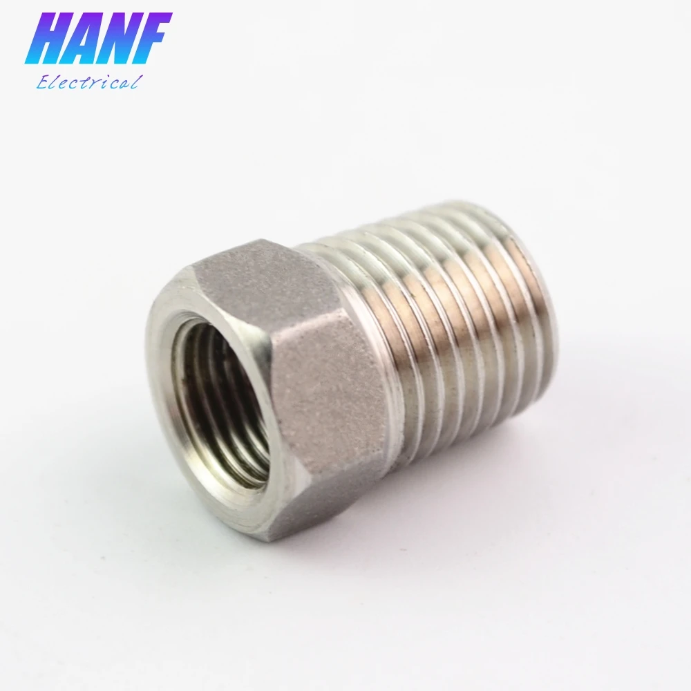 

1pcs Reducer Bushing 1/4" Male Thread to 1/8" Female Reducing Hex Head Bushings 304 Stainless Steel