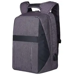 XQXA один рюкзак два стиля компьютер 17 дюймов сумка рюкзак для ноутбука спереди Слои съемный изменения пространства в любое время