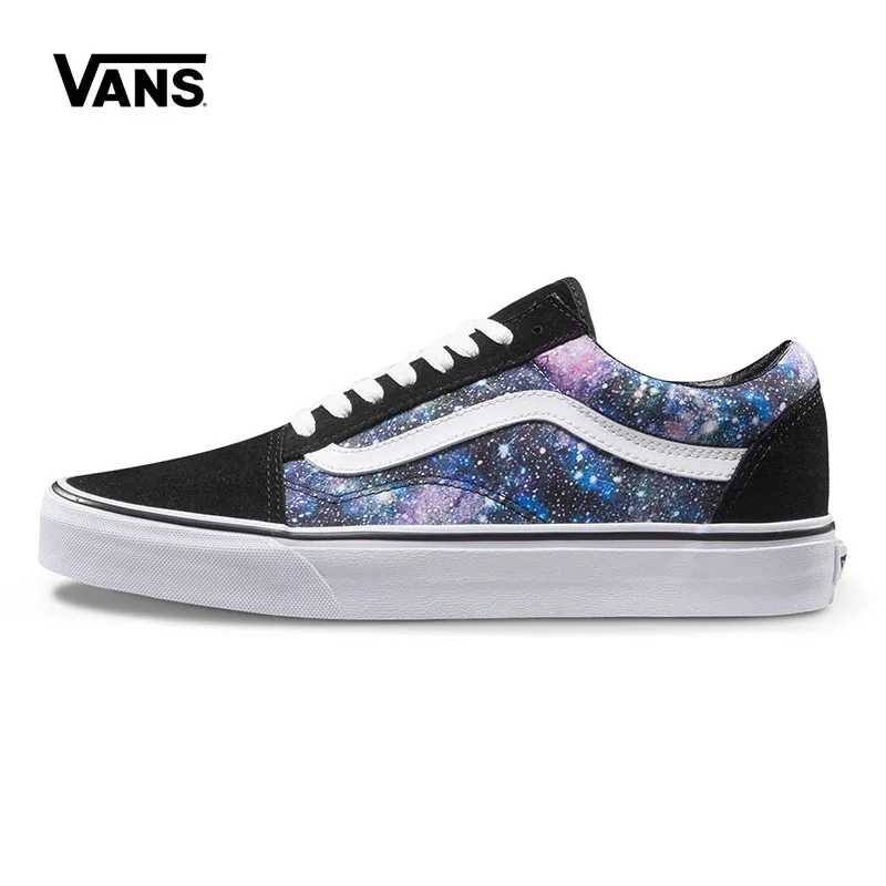 Original Vans Old Skool Star Printing Low-top Trainers Unisex Men Women Sports Skateboarding Shoes Classic Canvas Vans Shoes