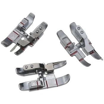 

YOKOYAMA PFAFF Quilting Pressure Foot With Baffles Household Multifunctional Sewing Machine Crimping Presser Foot 1/4 Tool