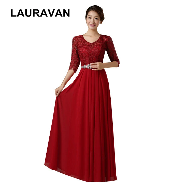 purple and red dress