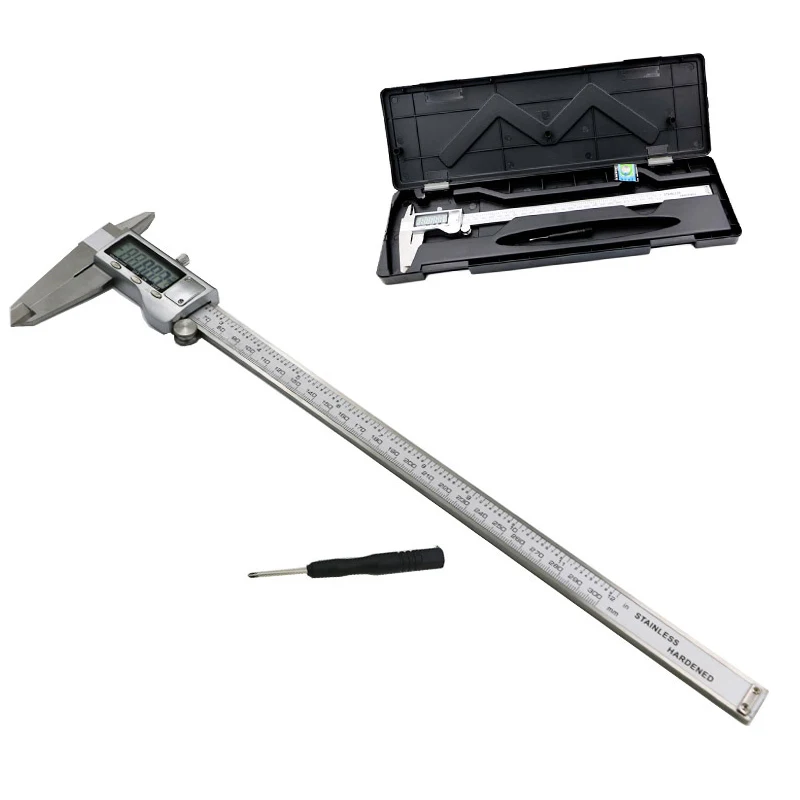 

New 12" 300mm metal Digital LCD CALIPER VERNIER GAUGE MICROMETER with retail box