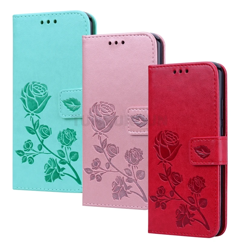 

For Huawei Y6 2019 Case Protection Stand Style PU Leather Flip Case For Huawei Y 6 2019 Cover Phone Wallet Funda Bag 6.09 inch