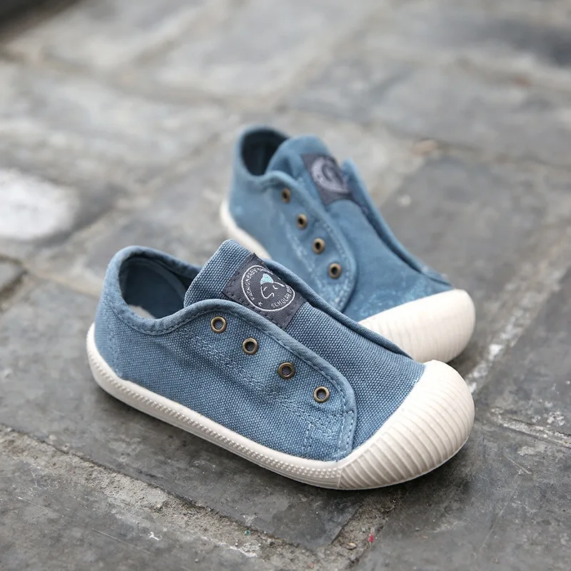 

Kids Shoes for Girls Boys Sneakers Jeans Canvas Children Shoes Denim Running Sport Baby Sneakers Boys Shoes 5colors, size 21-30