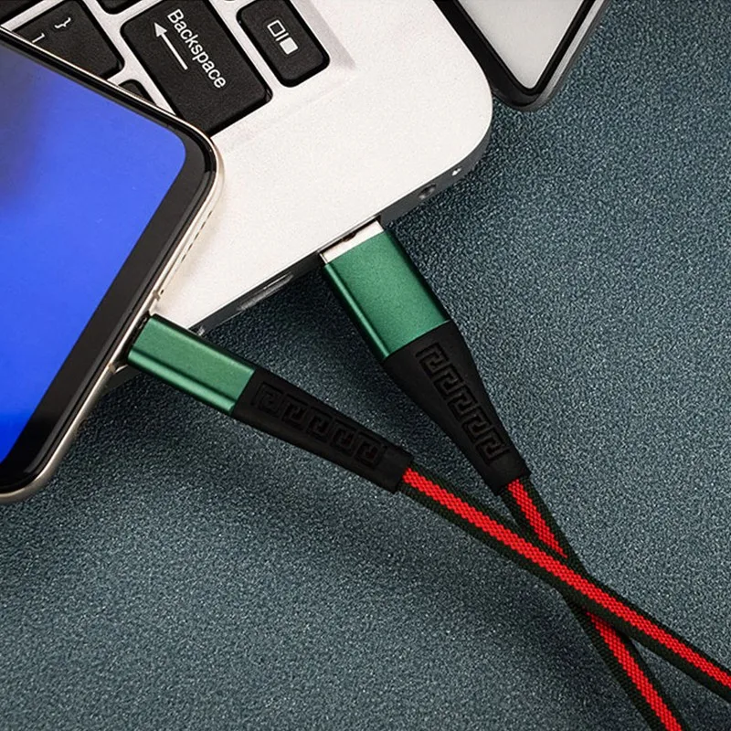 USB кабель для зарядки iphone X 8 7 6 Andriod Micro 2 1 А быстрая зарядка TYPE C Huawei xiaomi Oneplus|Кабели