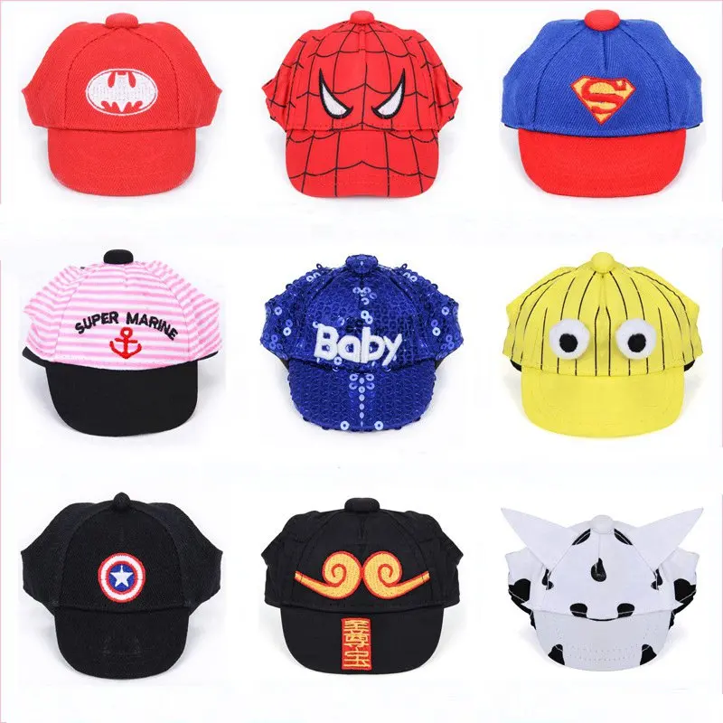 Мультфильм прилив карты Солнцезащитная шляпа Pet Sunhat кошка собака костюмы