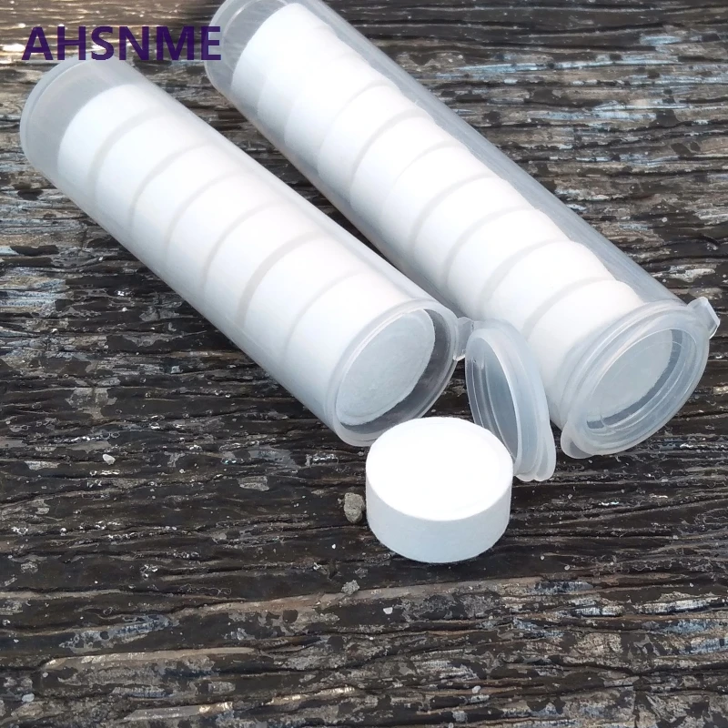 AHSNME 15pcs inside each tube Compressed towel 22 * 24cm camping easy to carry As long as three seconds into the water to expand 4