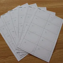 0,5 мм 13,56 mhz 1 K s50 инкрустация или tk4100 2*5 ПВХ Глянцевые декор для 13,56 смарт-карта mhz ламинированные 2000