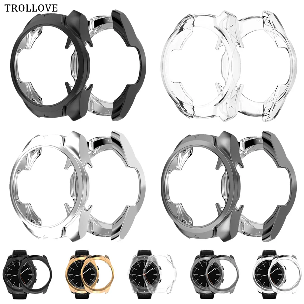 Мягкий силиконовый чехол для смарт-часов Ticwatch Pro защитные чехлы бампер Tic Watch