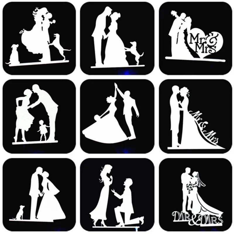 

Bride And Groom Cake Topper Party Supplies Mr Mrs Wedding Cake Topper Weeding Decoration Party Favors Silver Wedding Cake Topper
