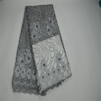 

High-end grey French stones and beads place fables for women's wear HJ124-2