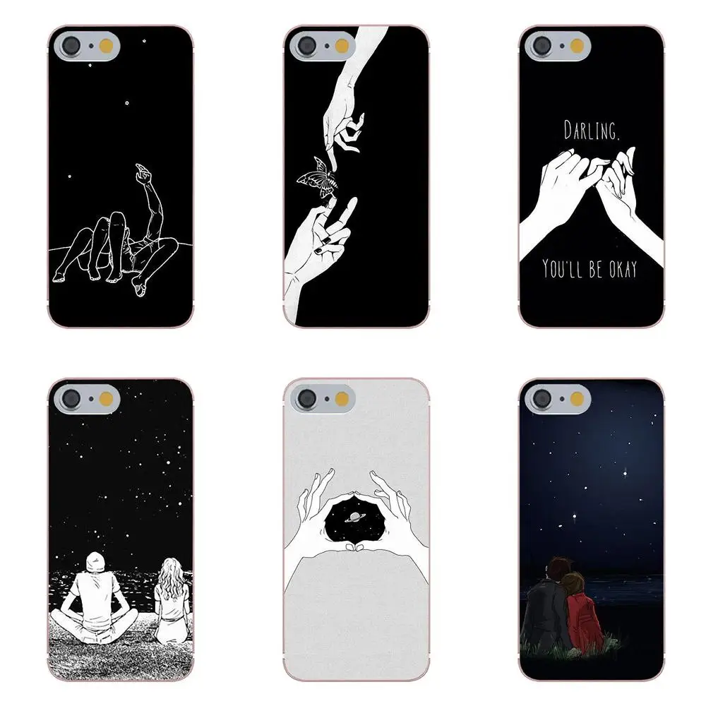 Tpwxnx For Galaxy Alpha Core Prime Note 4 5 8 S3 S4 S5 S6 S7 S8 S9 mini edge Plus Soft Mobile Infinite Love Couples Anti Shock | Мобильные