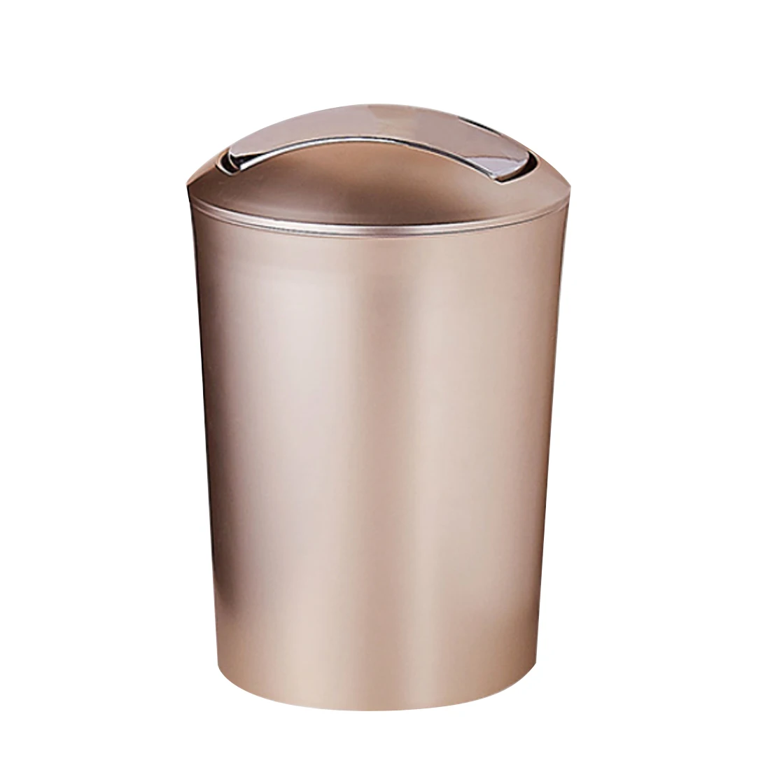

HIPSTEEN Large Capacity 10L European Style Durable Storage Bins Garbage Can Plastic Trash Wastebin with Lid