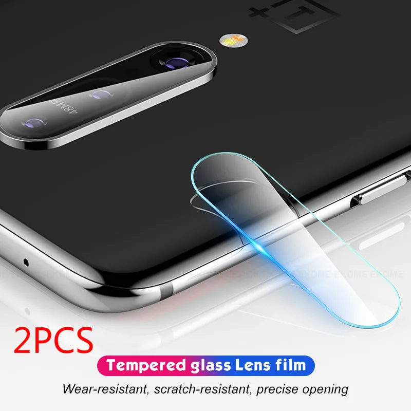 

2PCS Camera Lens Tempered Glass For Oneplus 7 Pro 6T 6 5T 5 3T 3 1+7 Screen Protector Back Lens Glass For One Plus 7 Pro 7Pro