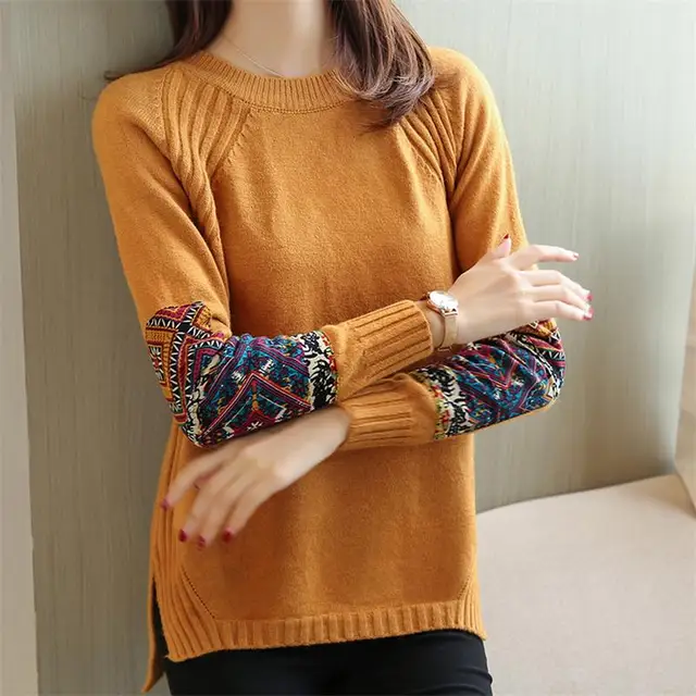 Autumn winter women sweaters and pullovers korean style long sleeve