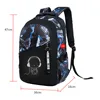 FengDong kids large waterproof school backpack boys school bags bookbag schoolbags for teenagers male laptop backpack schoolbag ► Photo 3/6