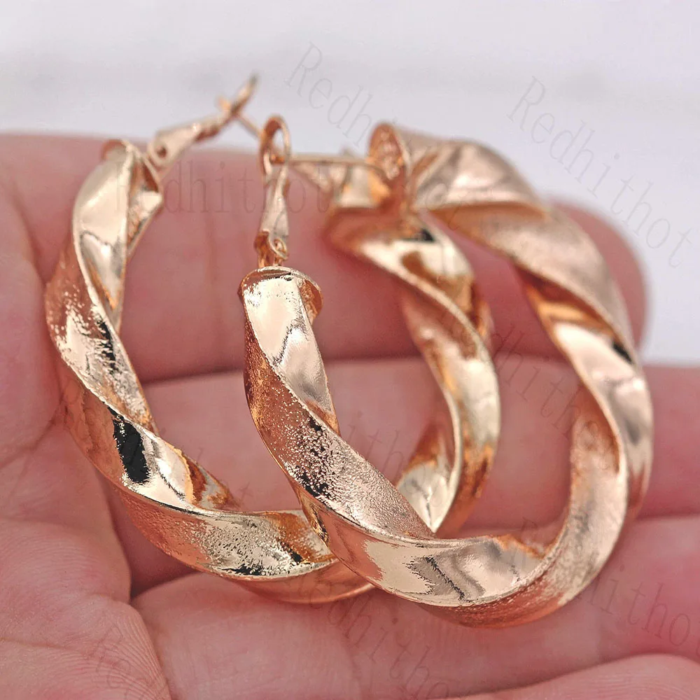 Роскошные серьги, трендовые серьги-кольца для женщин, наполненные золотом, женские пышные серьги, модное ювелирное изделие, свадебные аксессуары