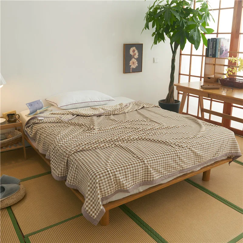 

Thicken bedspread blanket 200x230cm High Density Super Soft Flannel Blanket to on for the sofa/Bed/Car Portable Plaids