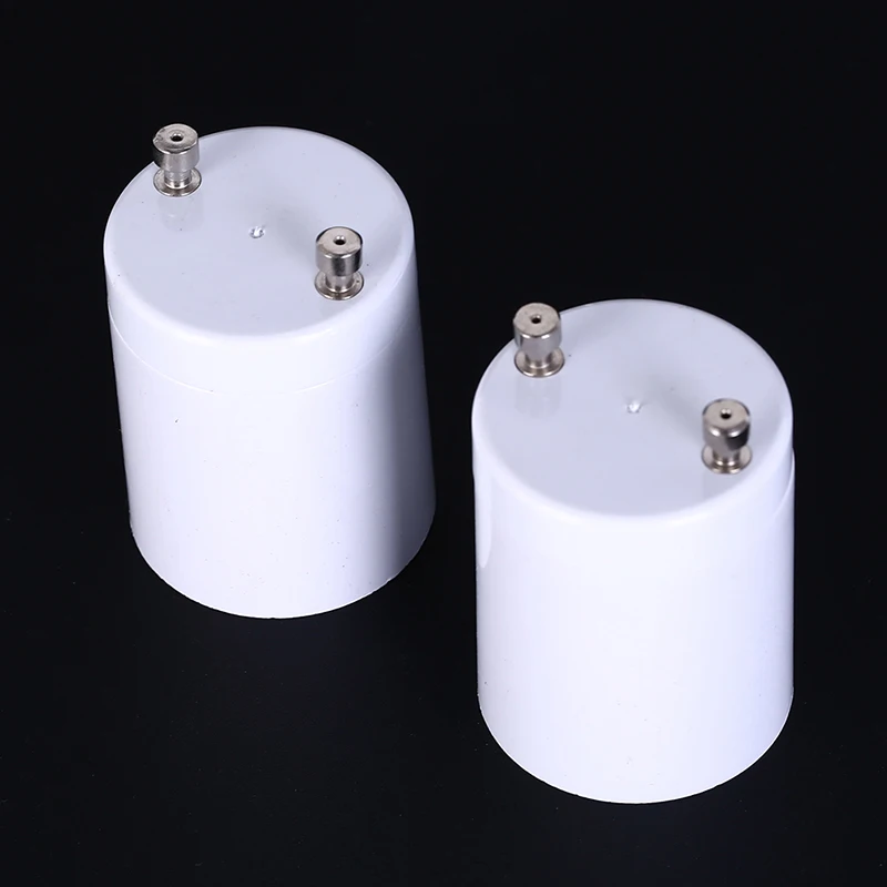 2PCS X High Quality GU24 to E27/E26 White LED Light Lamp Bulb Adapter Holder Socket 3.5*3.5*4cm