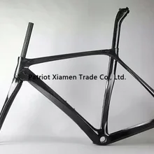 Горячая Распродажа, карбоновая рама для шоссейного велосипеда, карбоновая рама для шоссейного велосипеда, окрашенная без логотипа, матовая или глянцевая